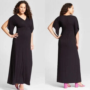 Isabel Maternity by Ingrid & Isabel maxi  dress black XS